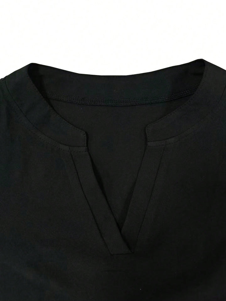 Bluza casual SHEIN, negru