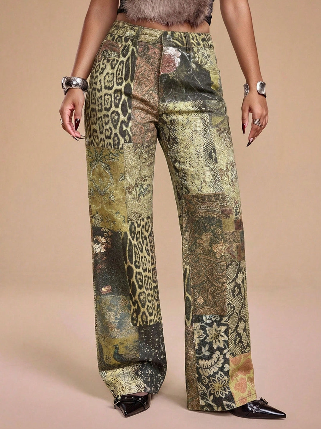 Jeans SHEIN, mix culori