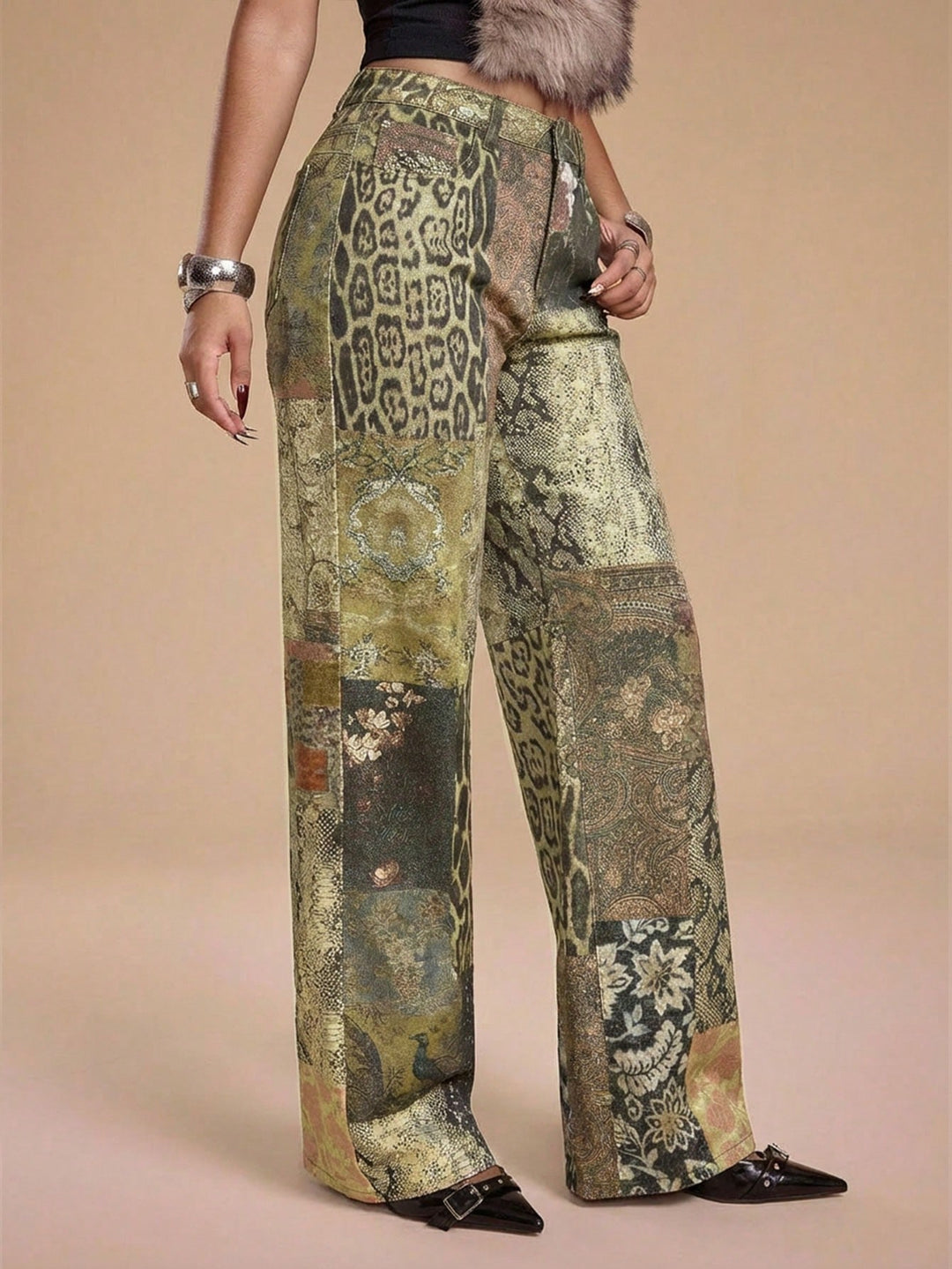 Jeans SHEIN, mix culori
