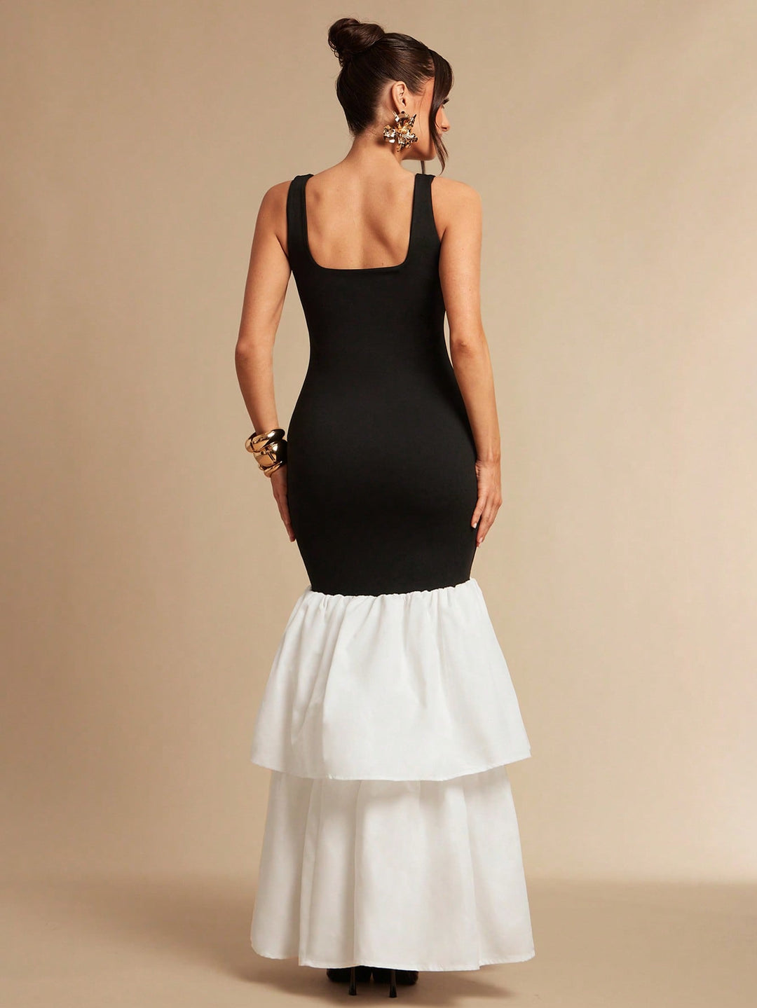 Rochie maxi SHEIN, negru