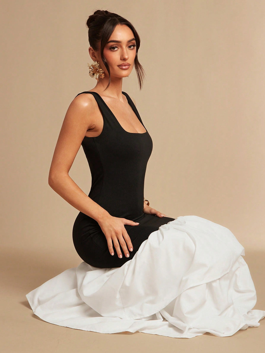Rochie maxi SHEIN, negru