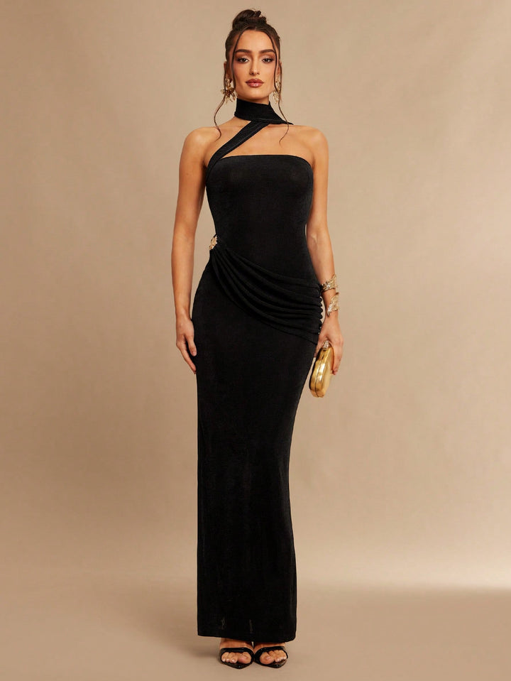 Rochie maxi SHEIN, negru