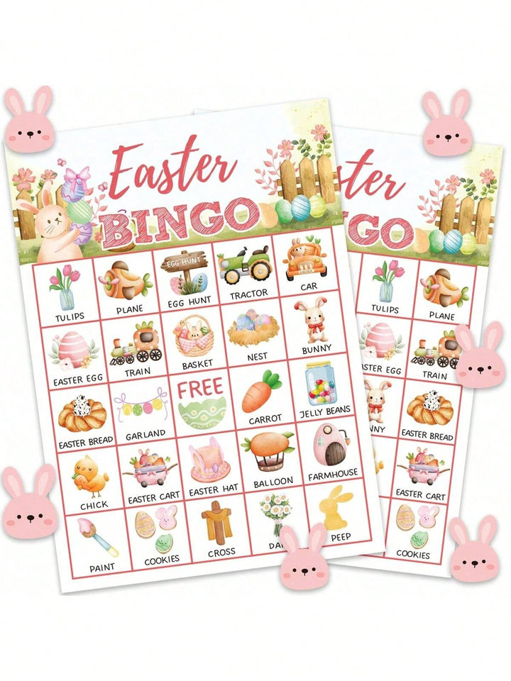 Set de joc de bingo SHEIN, mix culori