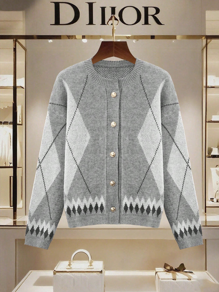 Cardigan SHEIN, gri