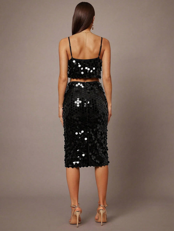 Rochie maxi SHEIN, negru