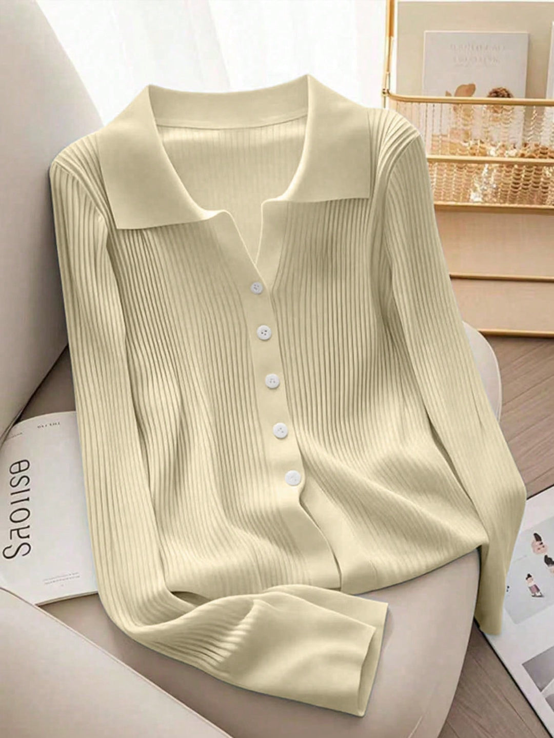 Cardigan SHEIN, bej