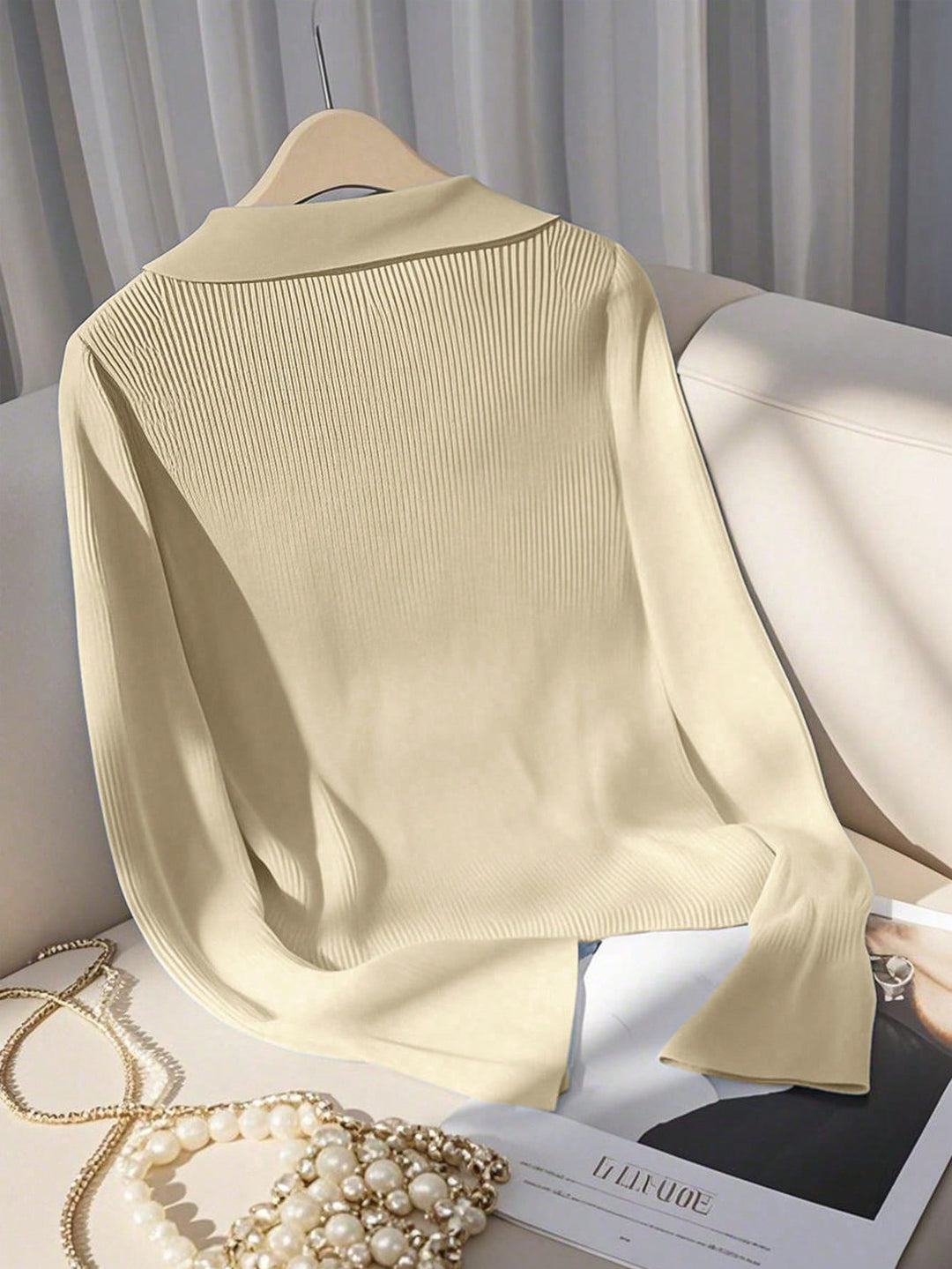 Cardigan SHEIN, bej