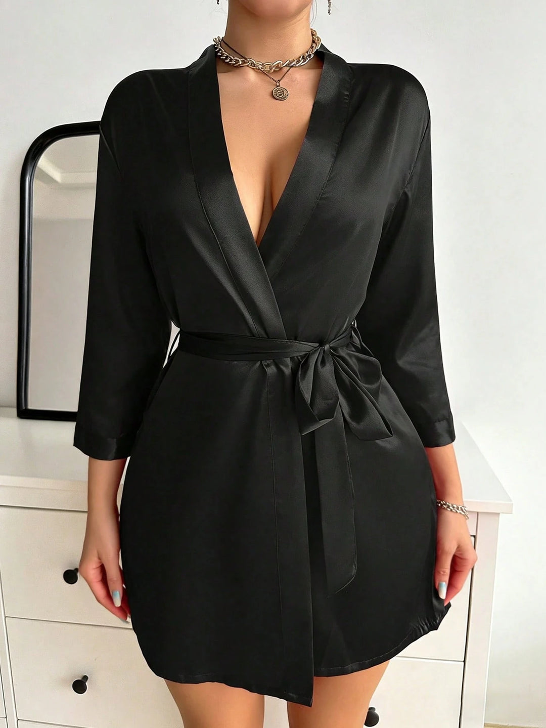 Halat SHEIN, negru
