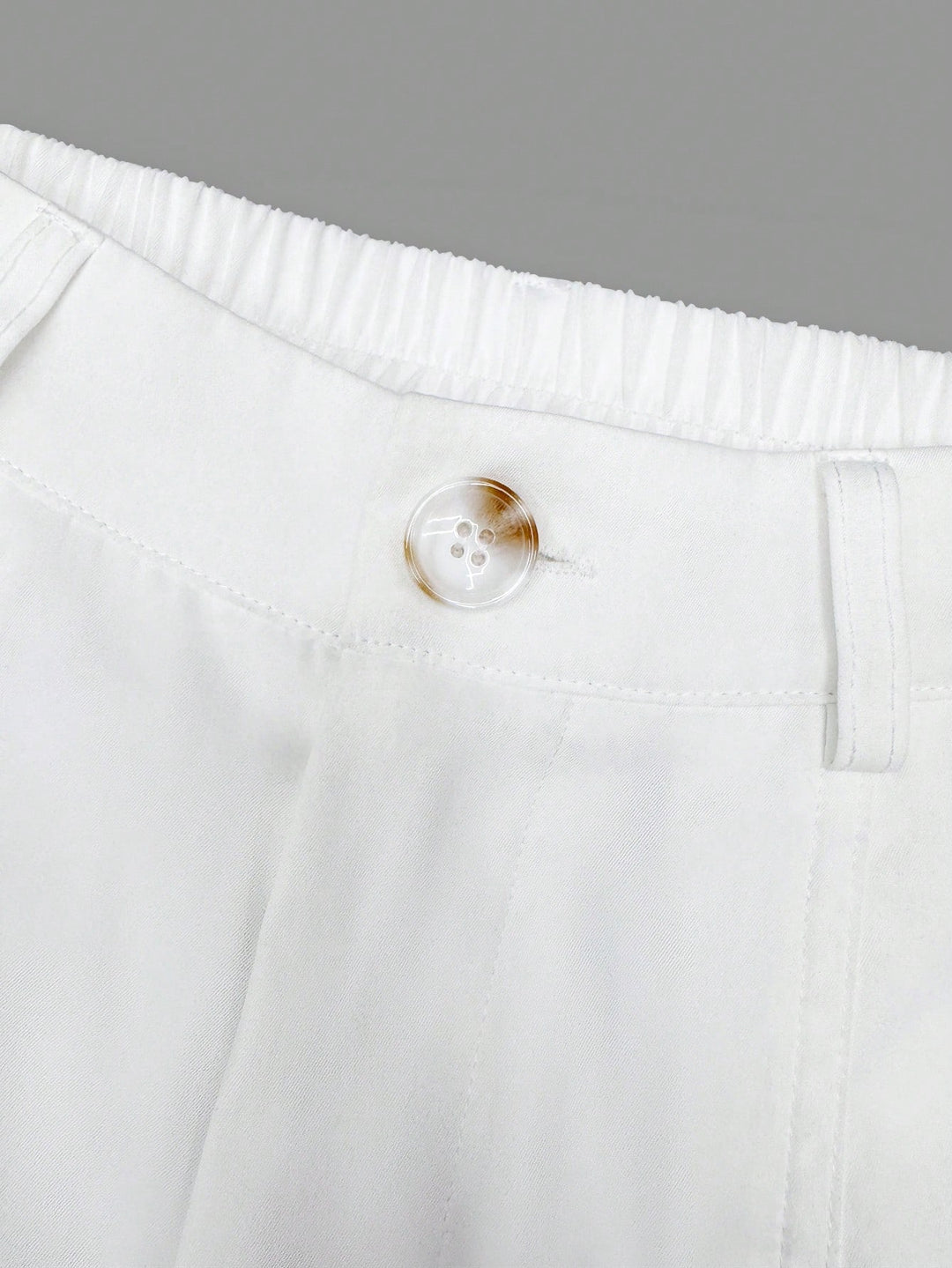 Pantaloni SHEIN, alb