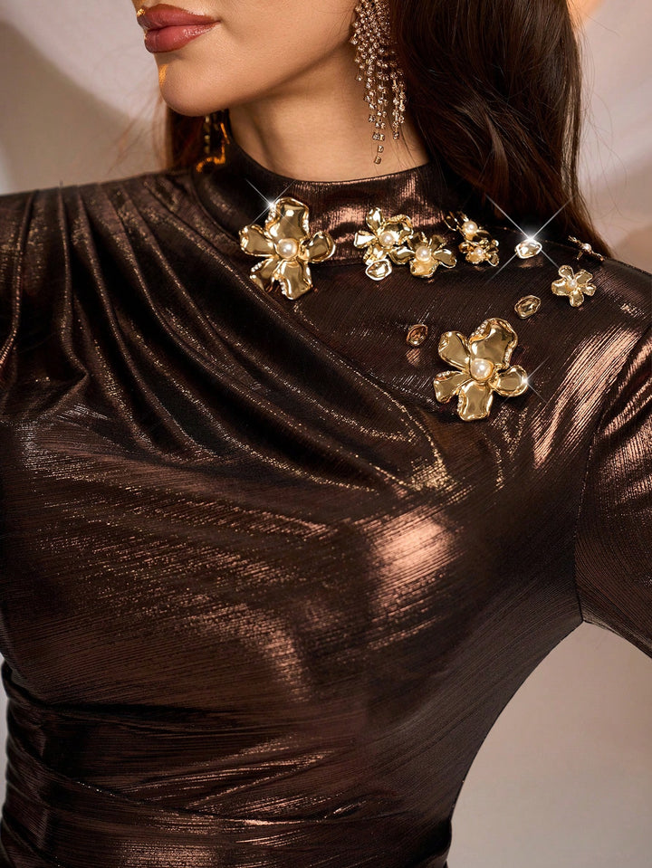 Rochie SHEIN, maro