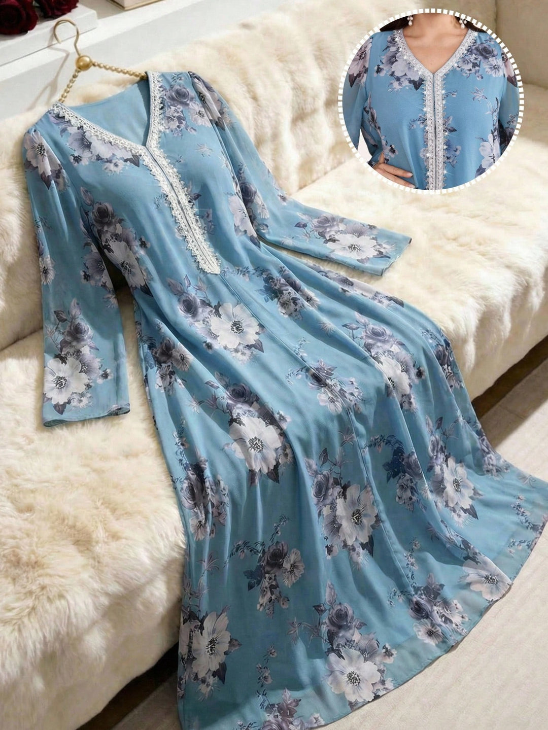 Rochie SHEIN, albastru