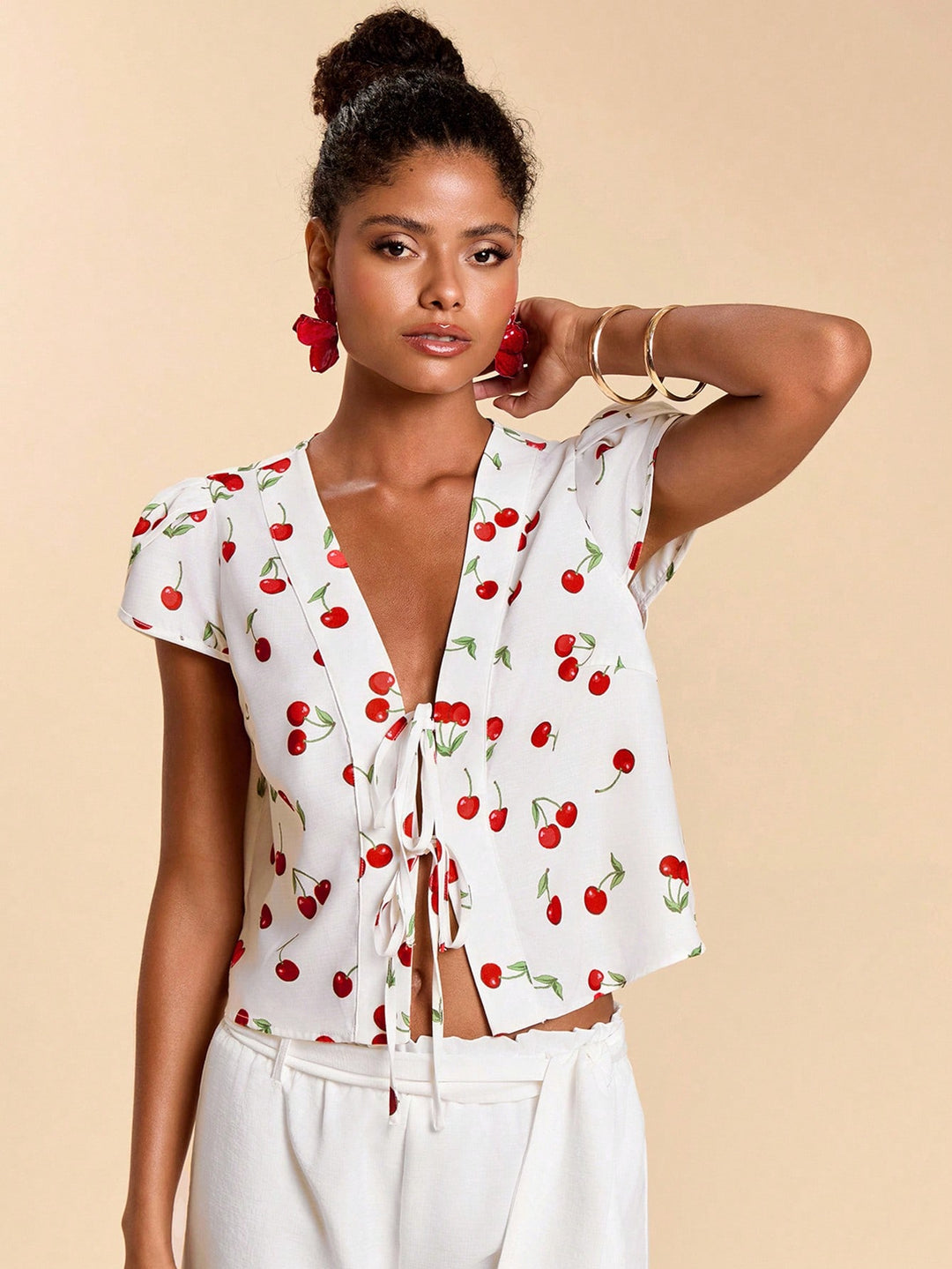 Bluza SHEIN, alb