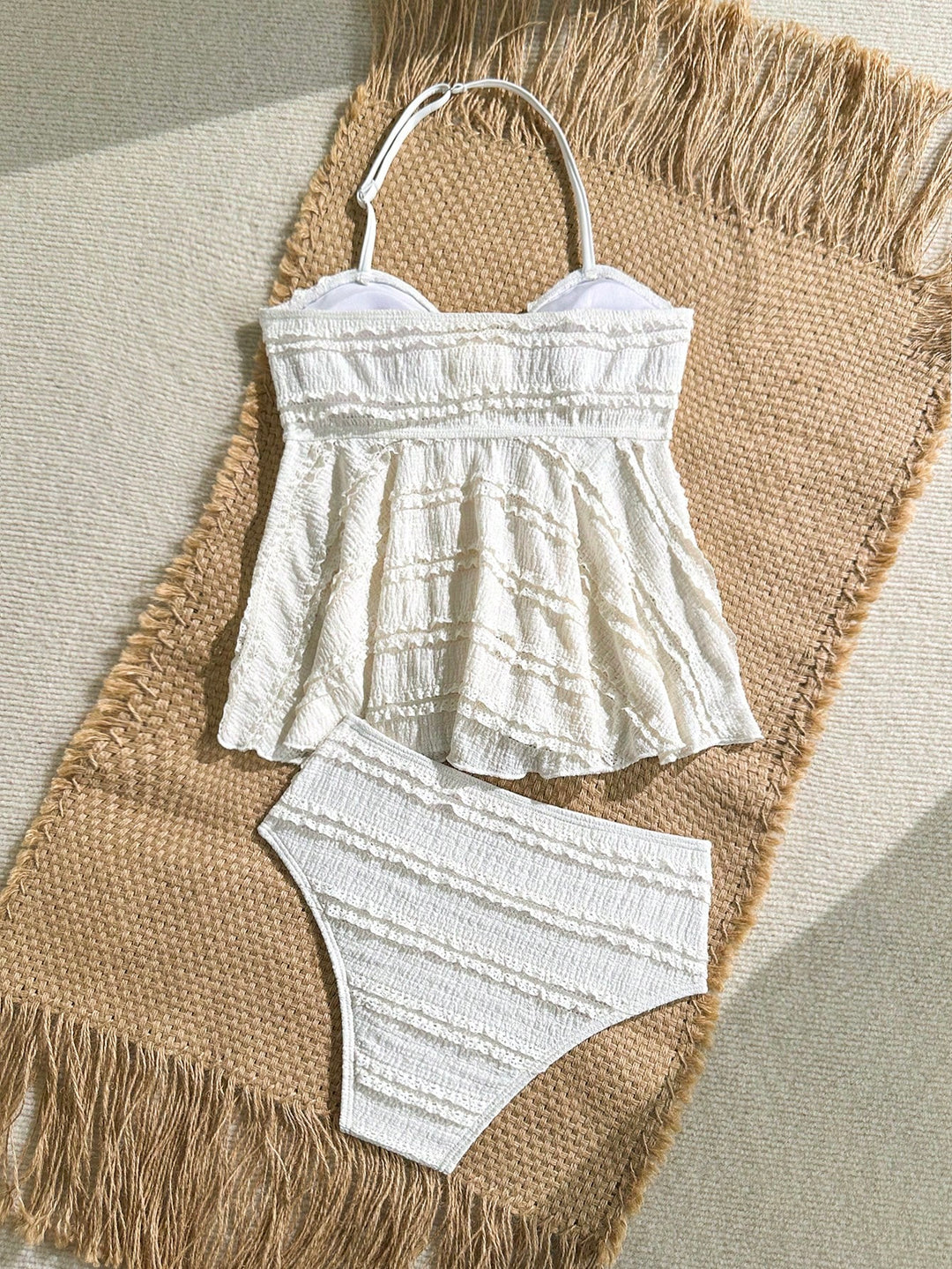 Set bikini SHEIN, bej
