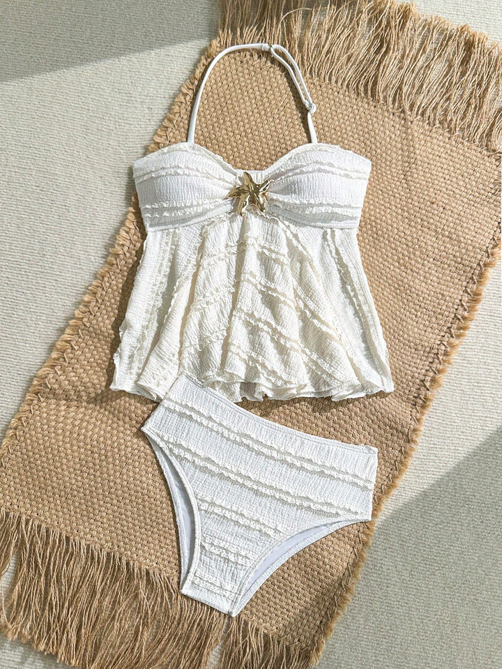 Set bikini SHEIN, bej
