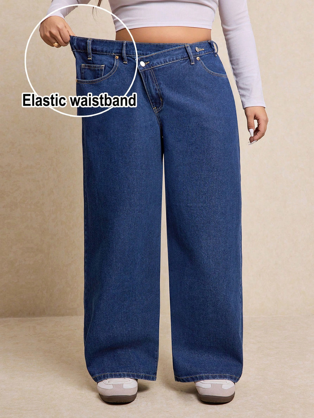 Jeans SHEIN, albastru