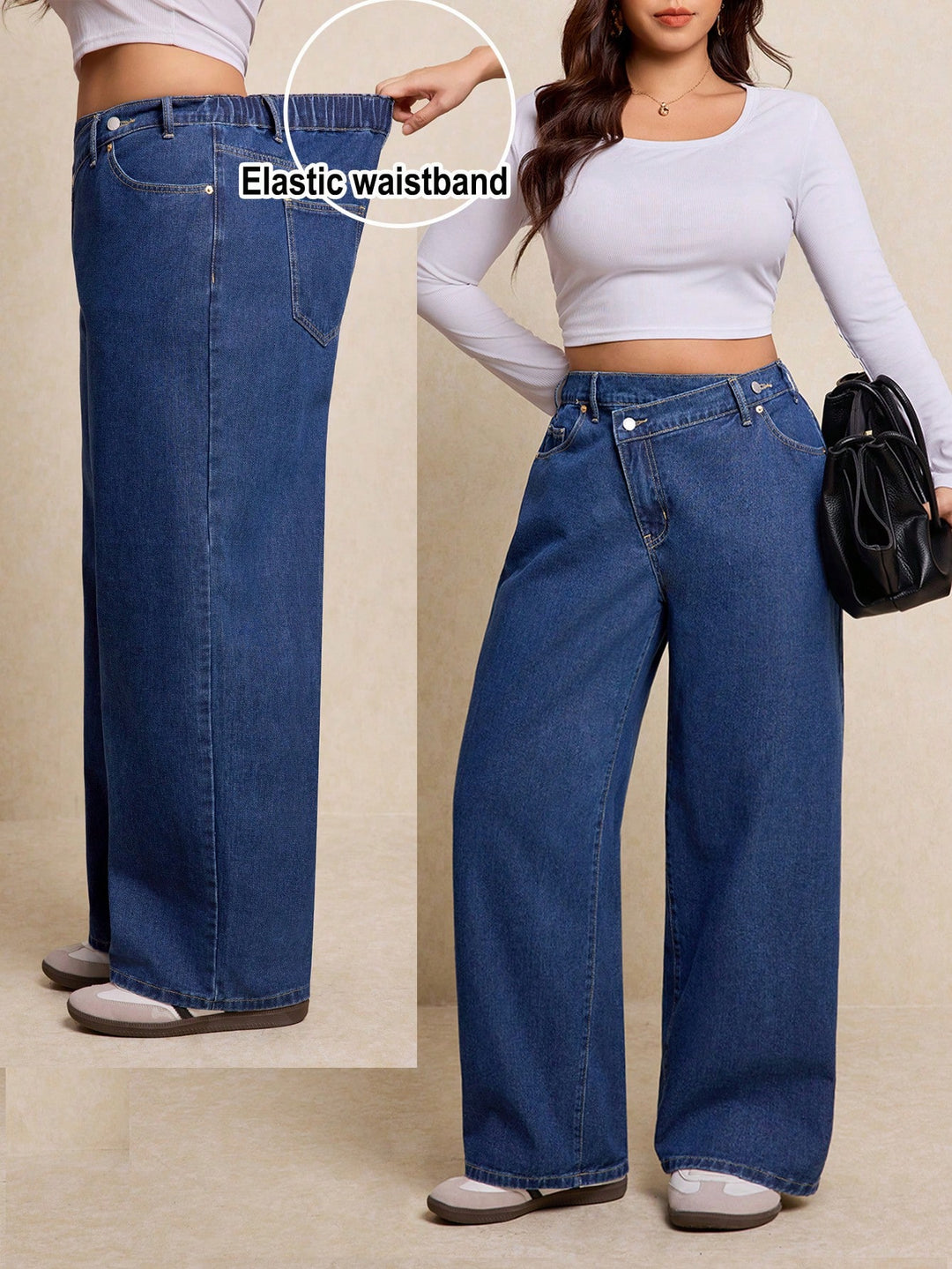 Jeans SHEIN, albastru