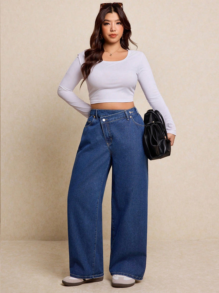 Jeans SHEIN, albastru