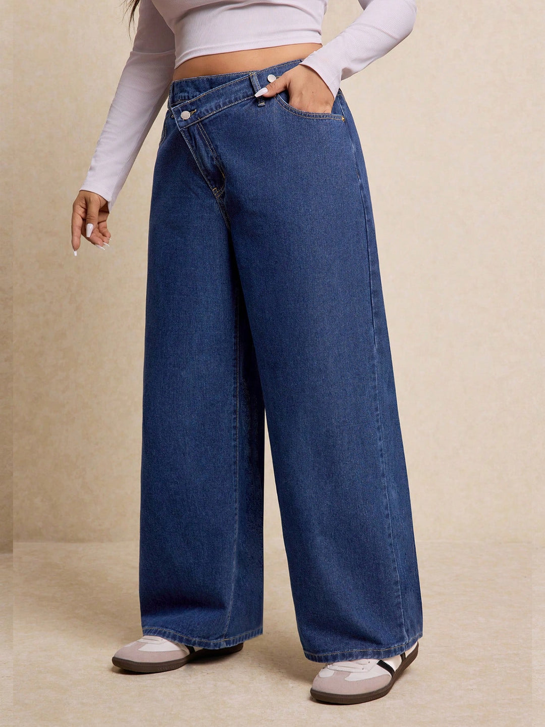 Jeans SHEIN, albastru