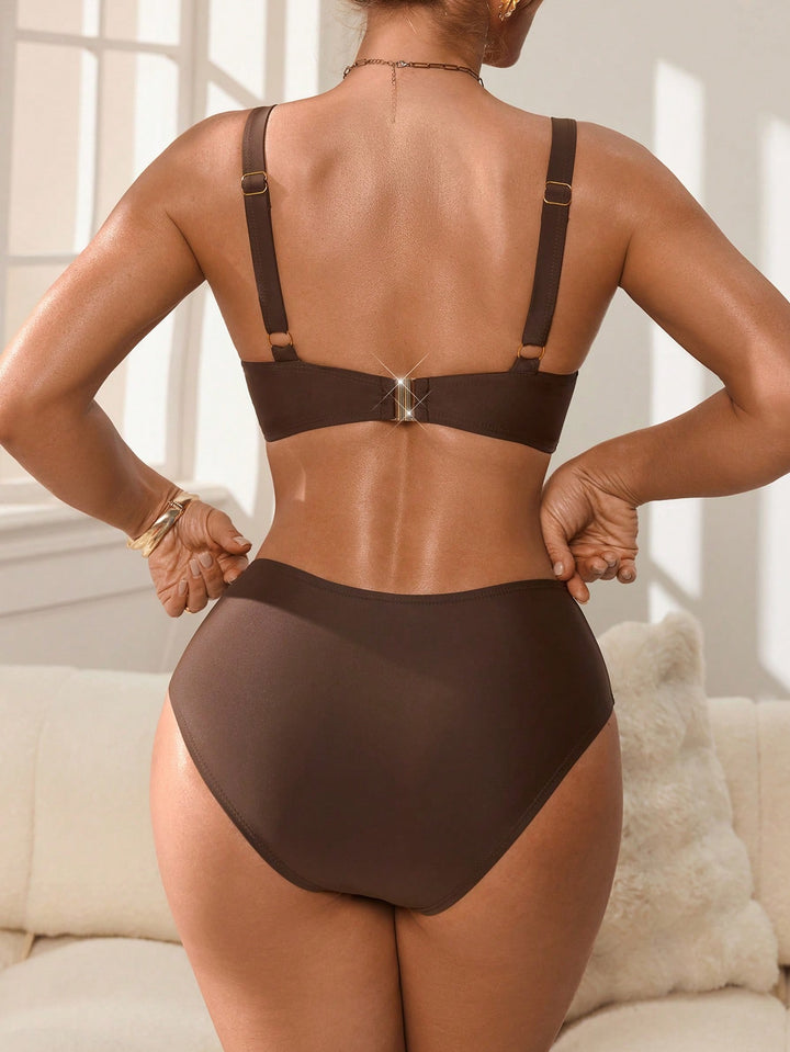 Set bikini SHEIN, maro