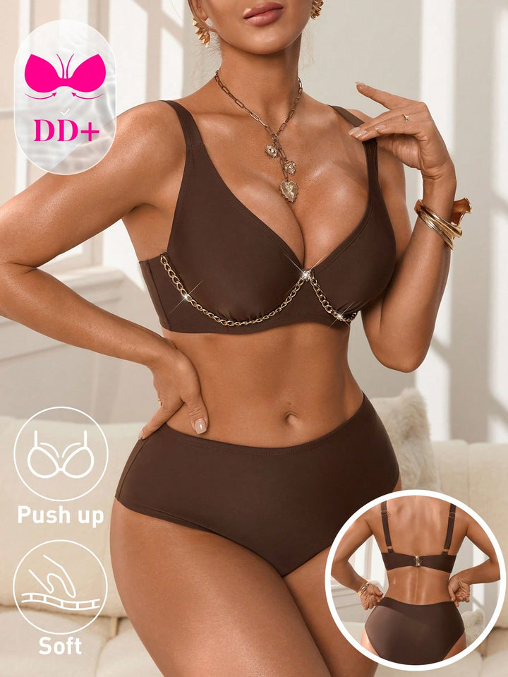 Set bikini SHEIN, maro