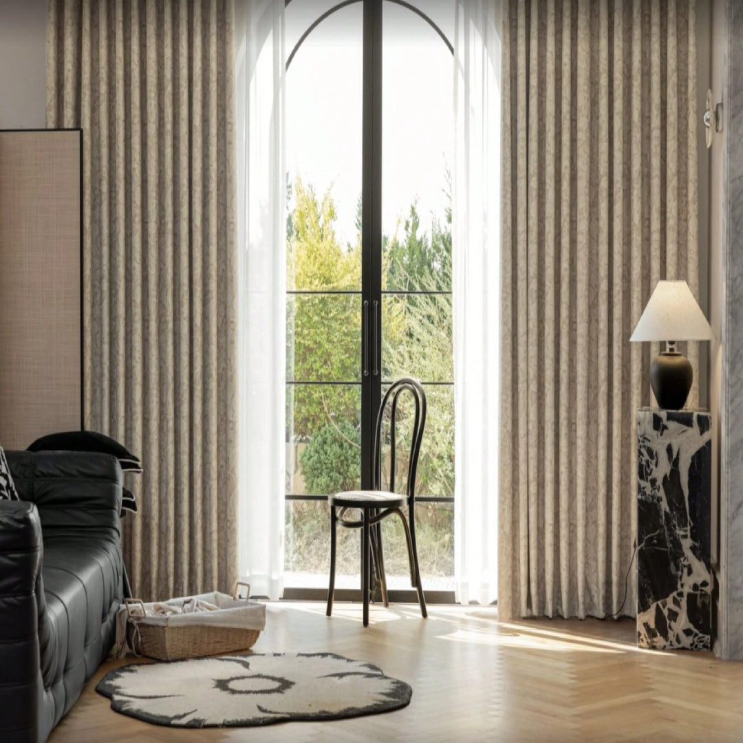 Draperie SHEIN, bej