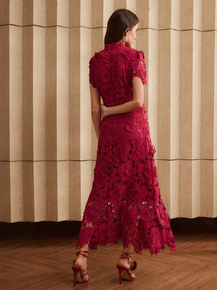 Rochie maxi SHEIN, vișiniu