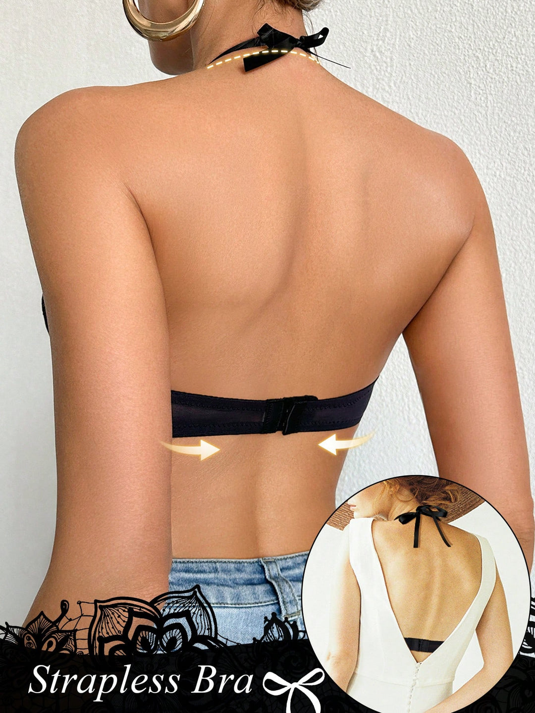 Sutien SHEIN, negru