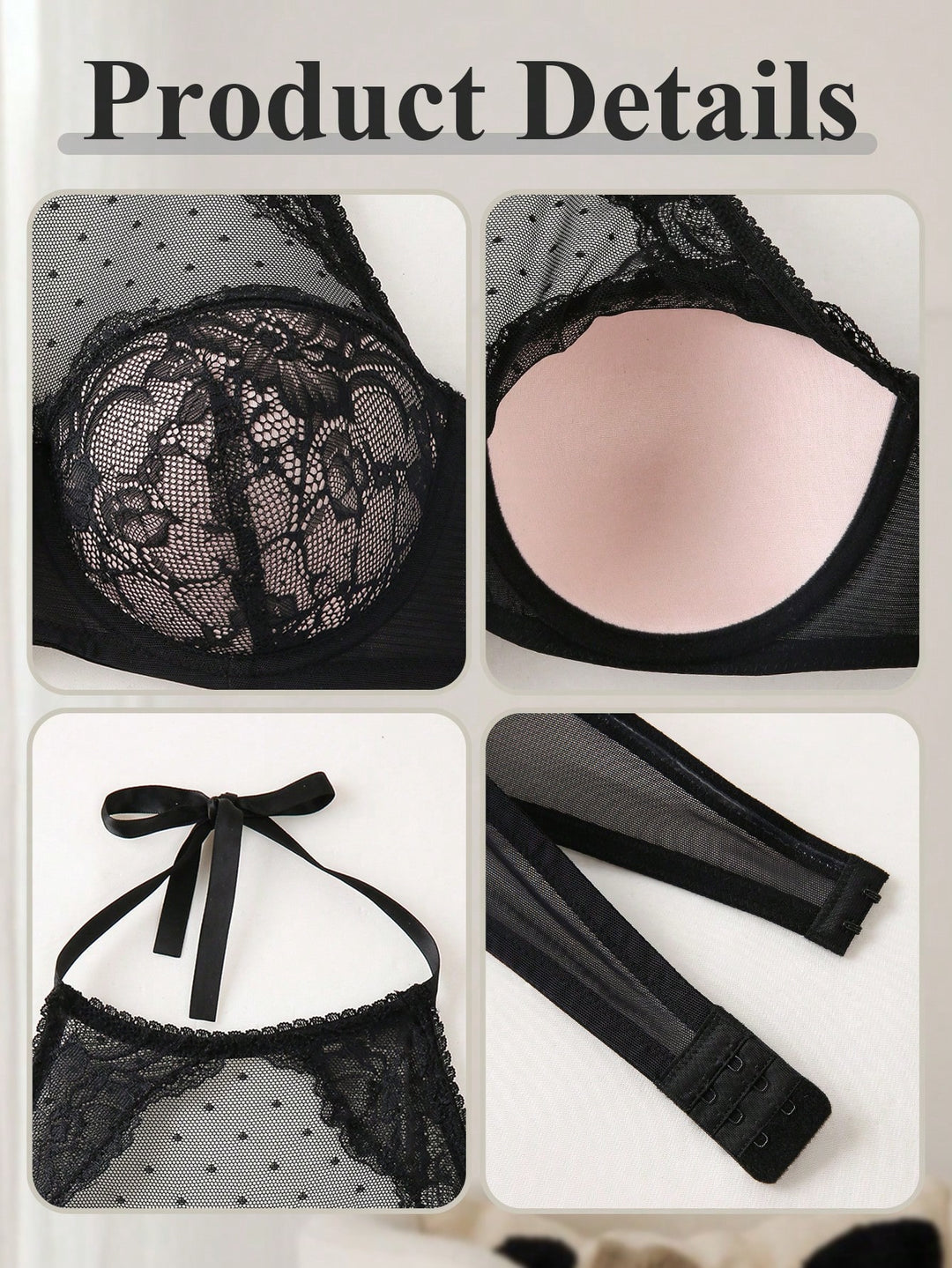 Sutien SHEIN, negru
