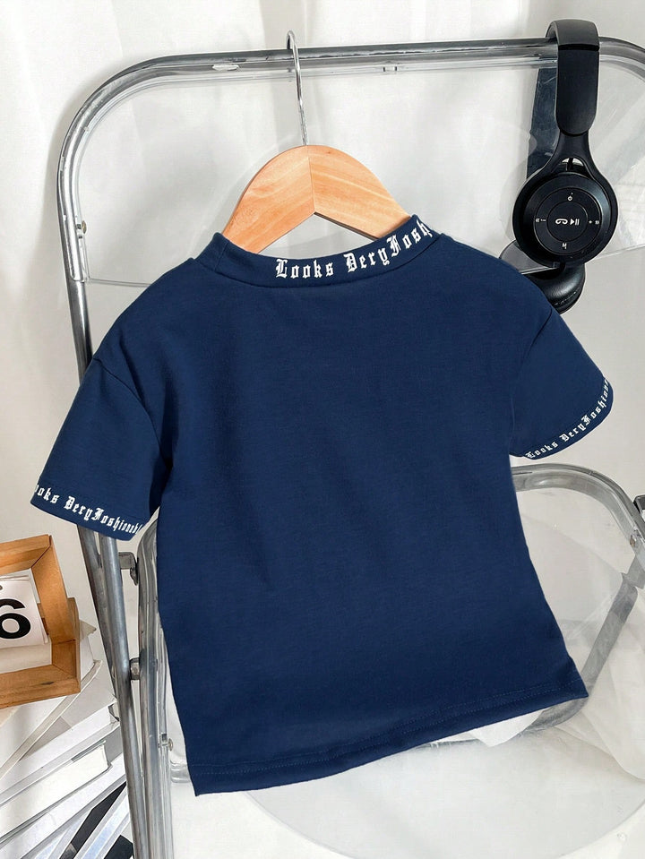 Tricou SHEIN, albastru