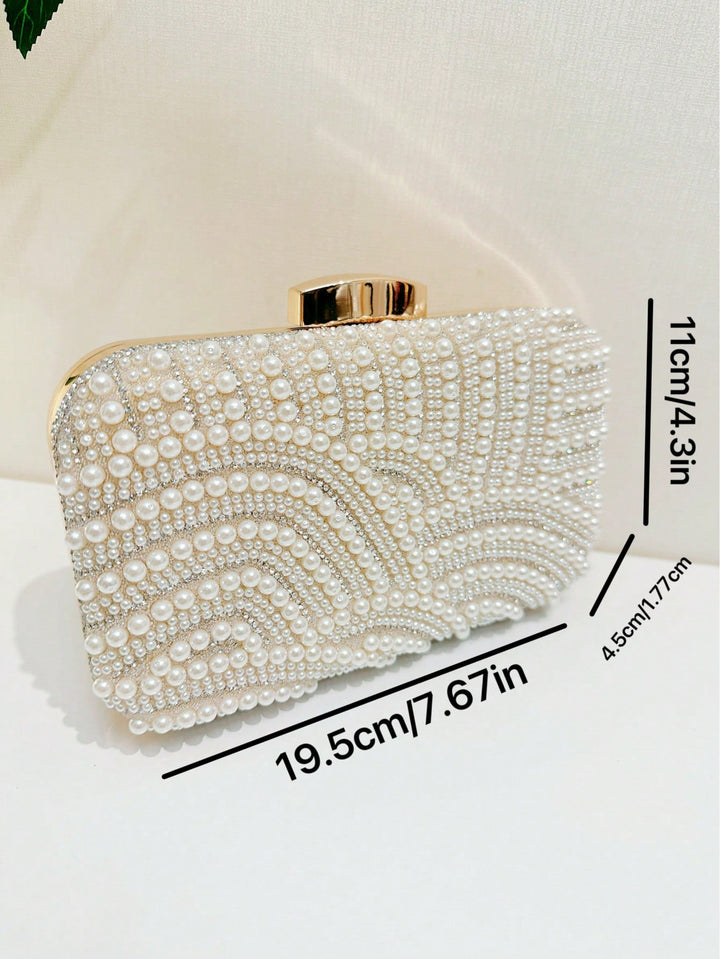 SHEIN Clutch táska, arany színű