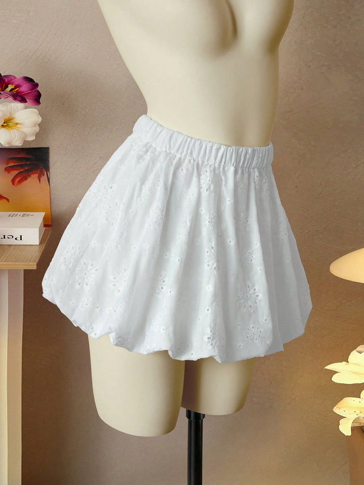 Fustă SHEIN, alb