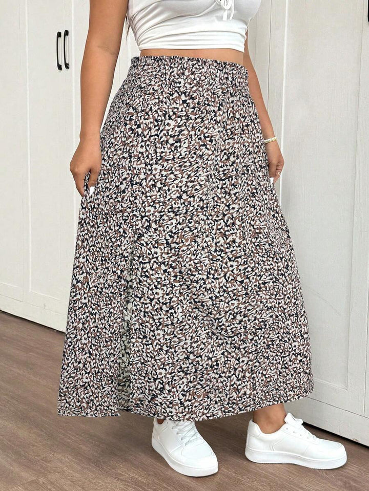 Fustă maxi SHEIN, mix culori