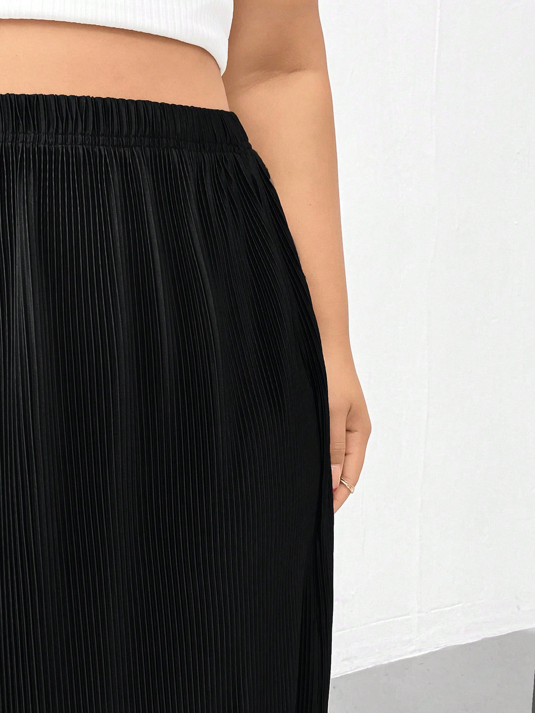 Fustă maxi SHEIN, negru