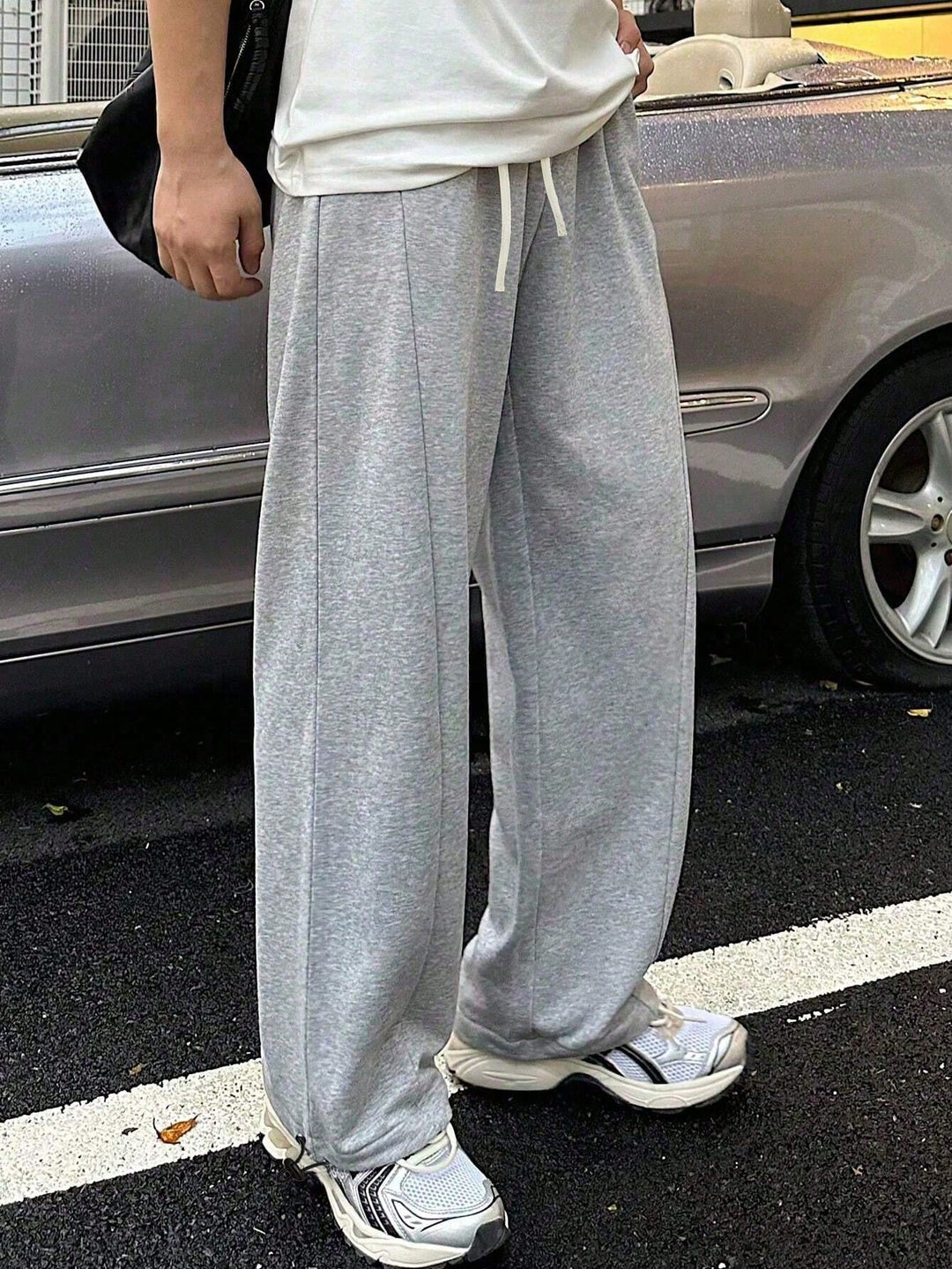 Pantaloni SHEIN, gri