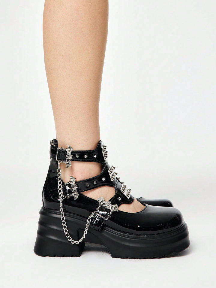 Mocasini SHEIN, negru