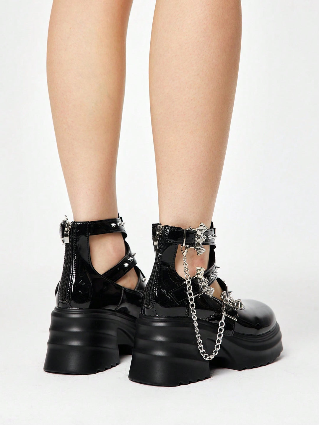 Mocasini SHEIN, negru