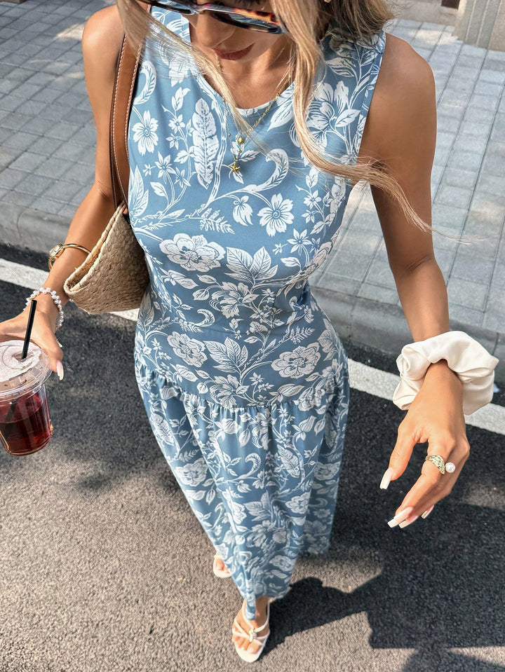 Rochie maxi SHEIN, mix culori