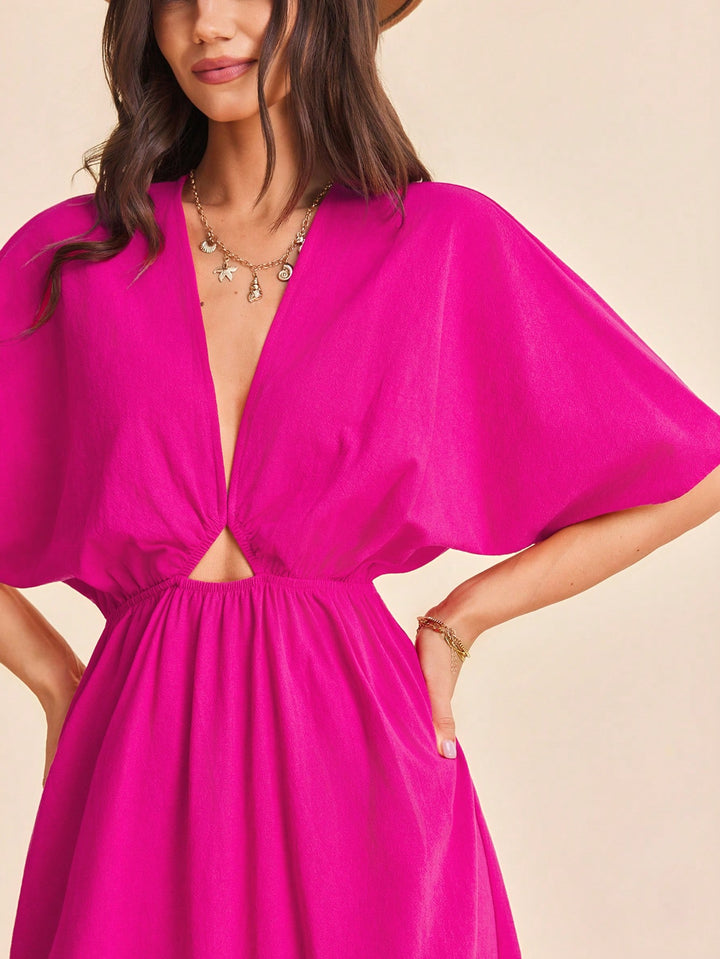 Rochie maxi SHEIN, roz