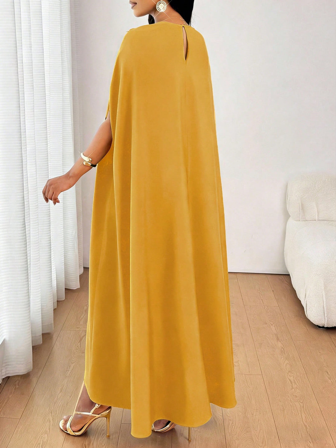 Rochie maxi SHEIN, galben