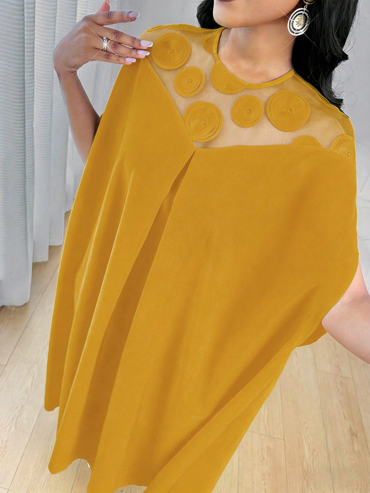Rochie maxi SHEIN, galben