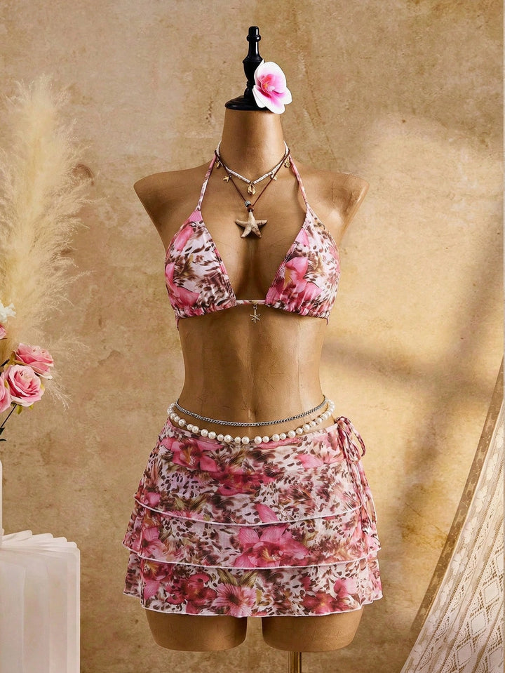 Set bikini SHEIN, negru
