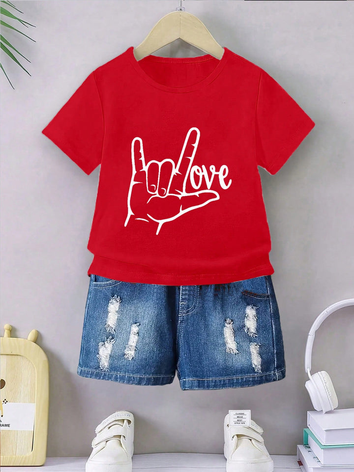 Tricou SHEIN, roșu