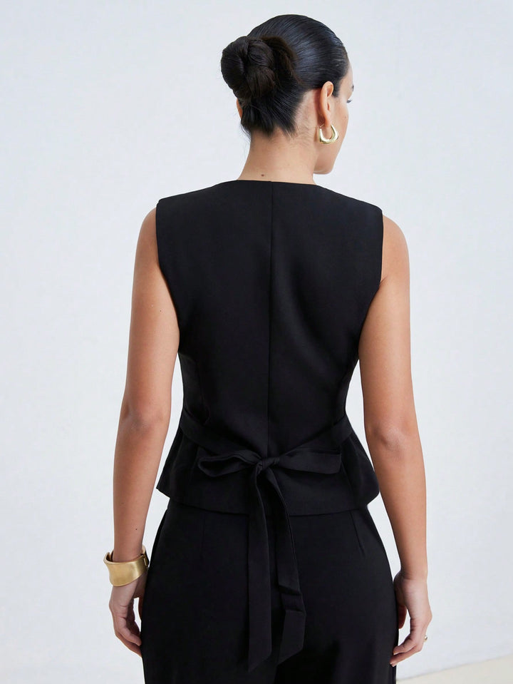 Sacou SHEIN, negru
