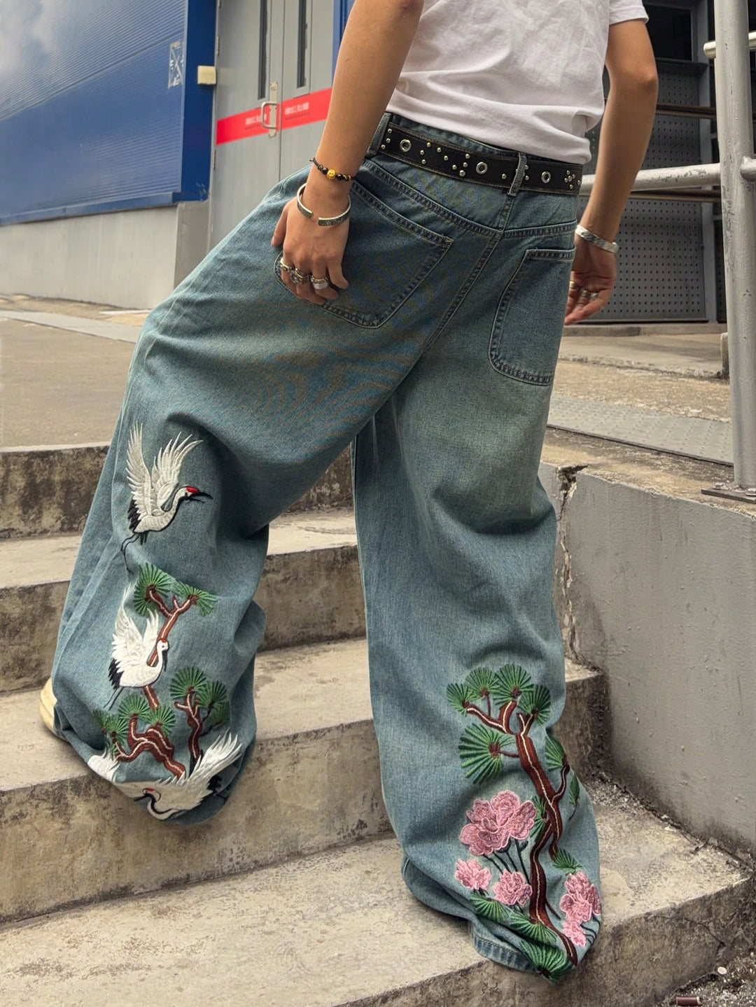 Jeans SHEIN, albastru