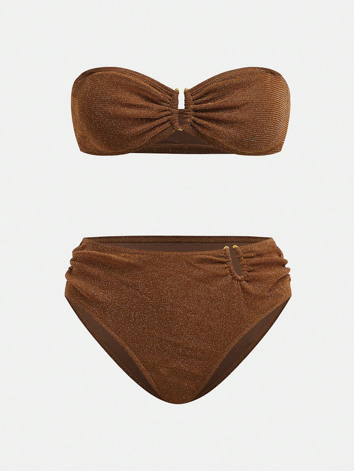 Set bikini SHEIN, maro