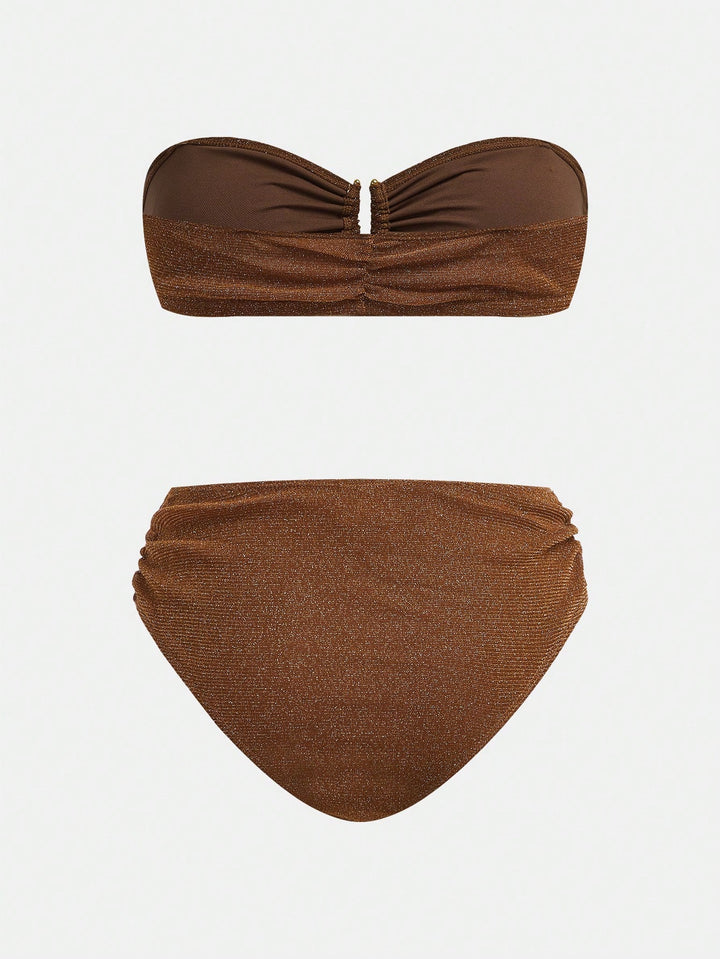 Set bikini SHEIN, maro