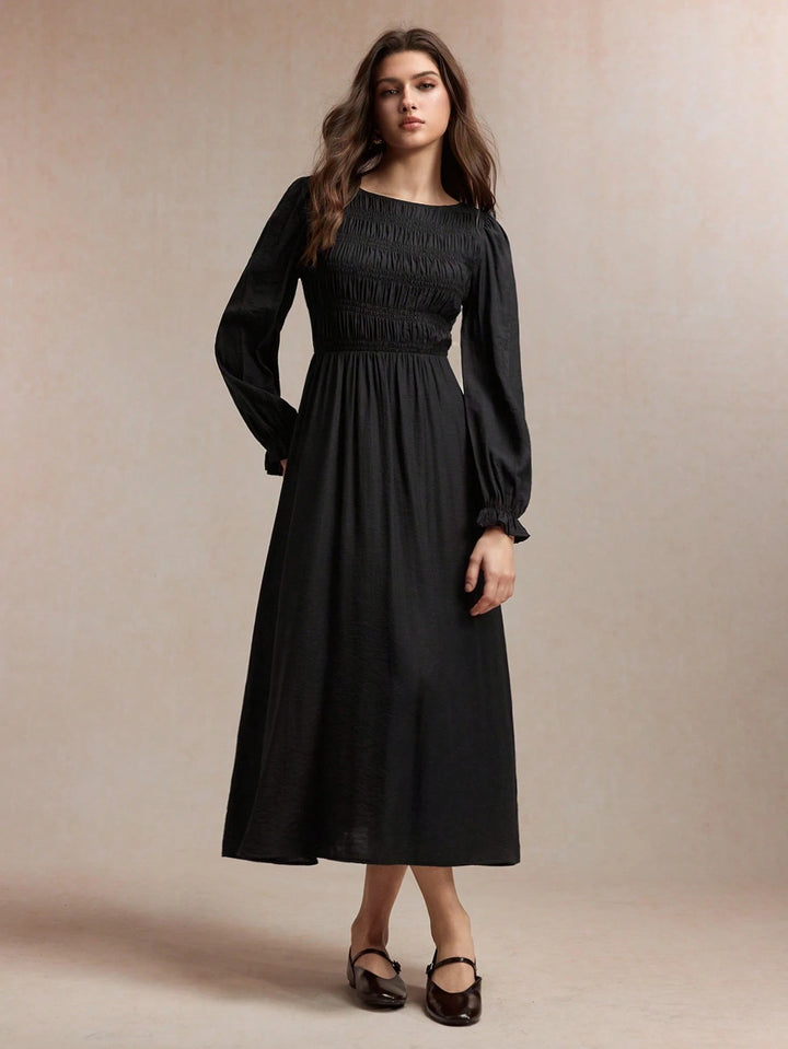 Rochie maxi SHEIN, negru