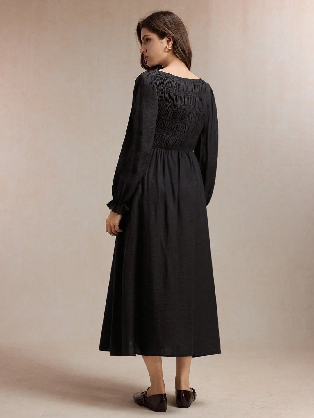 Rochie maxi SHEIN, negru