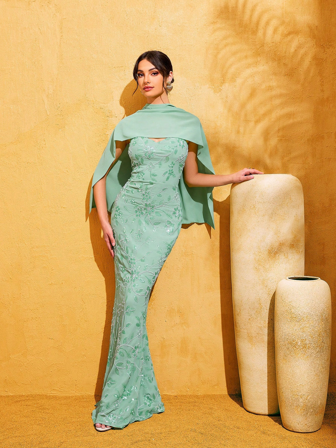 Rochie SHEIN, verde
