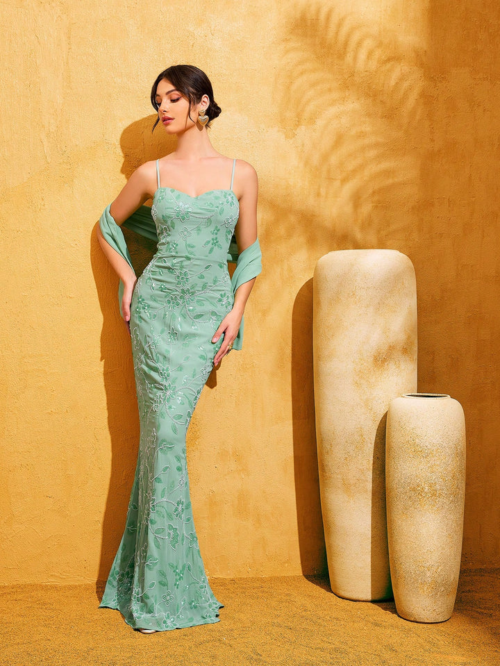 Rochie SHEIN, verde